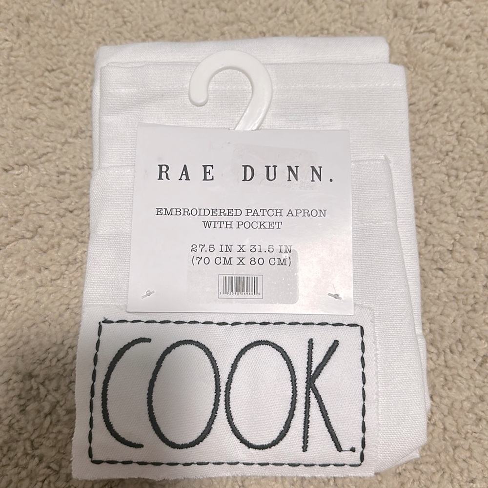 Rae Dunn COOK Apron